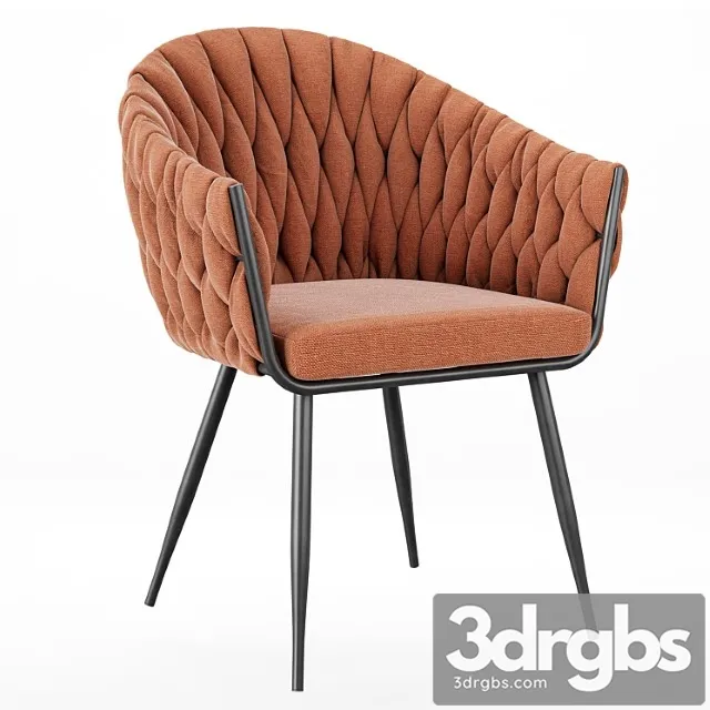 Dining chair bigarden matilda 9691-lm 2 3D Model Download