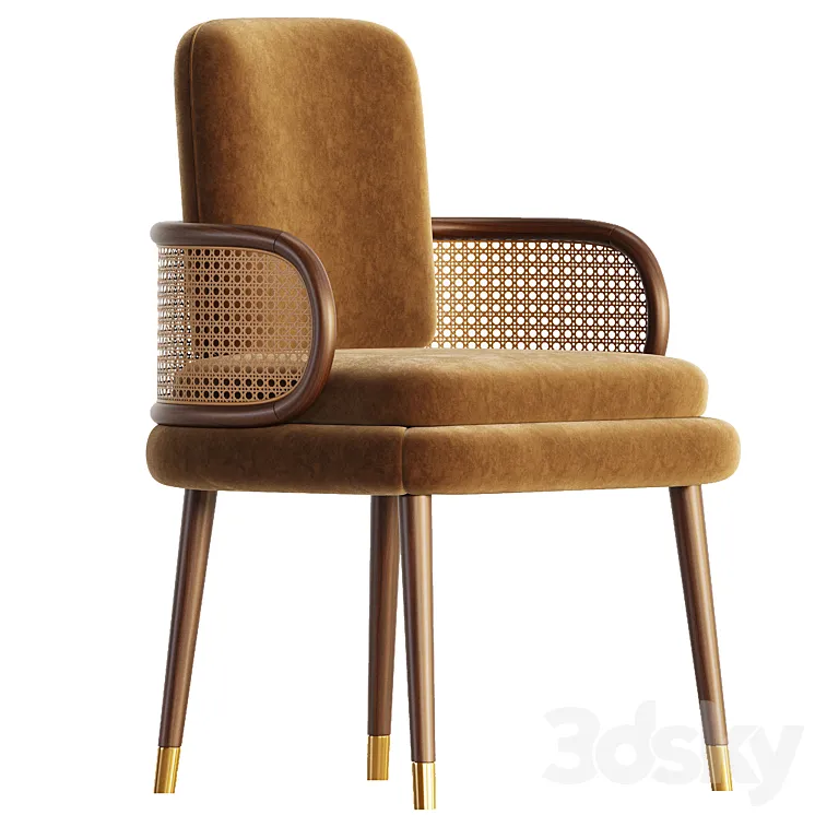 Dining Chair BLAKEY 3D Model Free Download