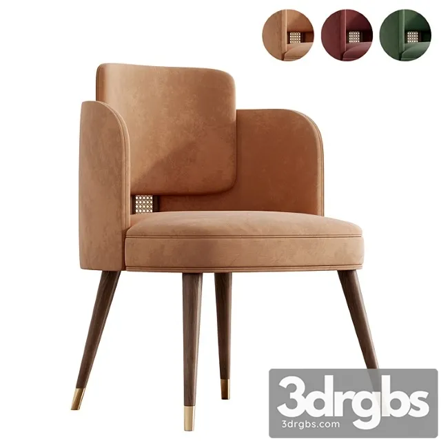 Dining Chair Bond Mezzo Collection 3D Model Download