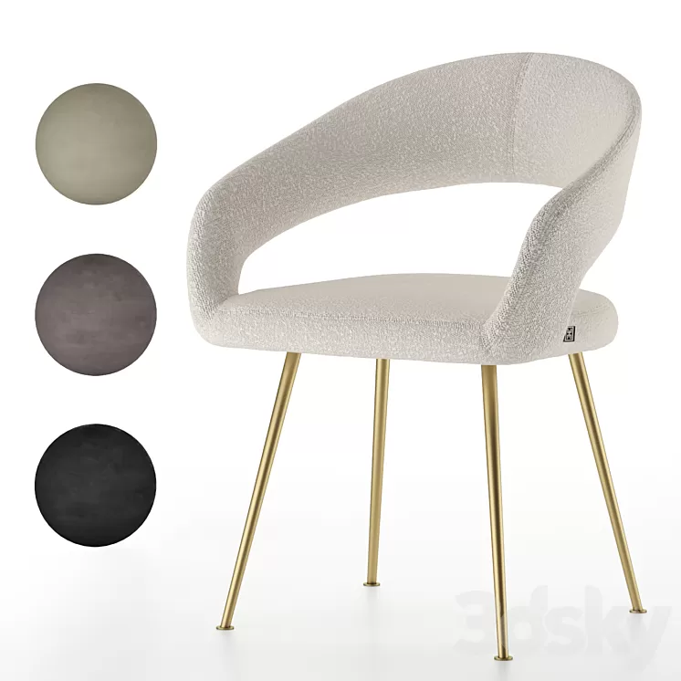 Dining chair bravo 3D Model Free Download Dining chair bravo 3D Model Free Download