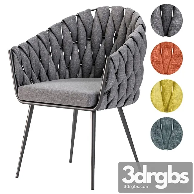 Dining Chair Dobrin 9691 LM Matilda 3D Model Download