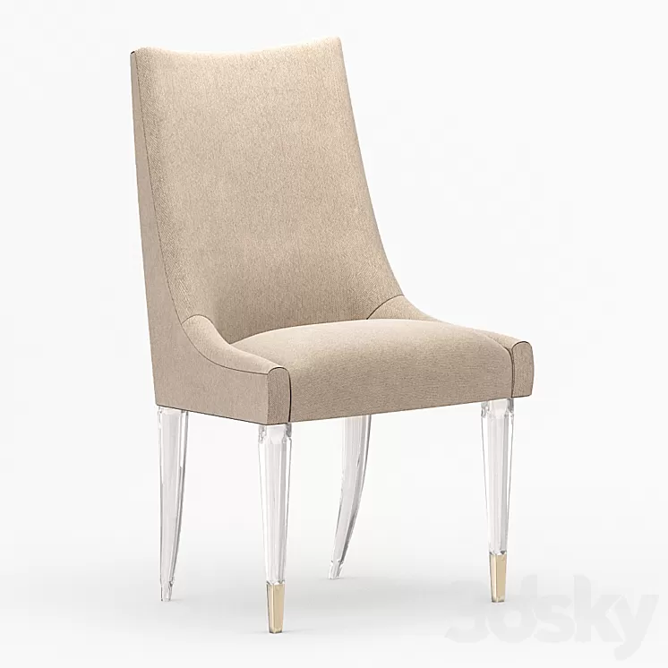 Dining chair I'm Floating! Caracole 3D Model Dining chair I'm Floating! Caracole 3D Model
