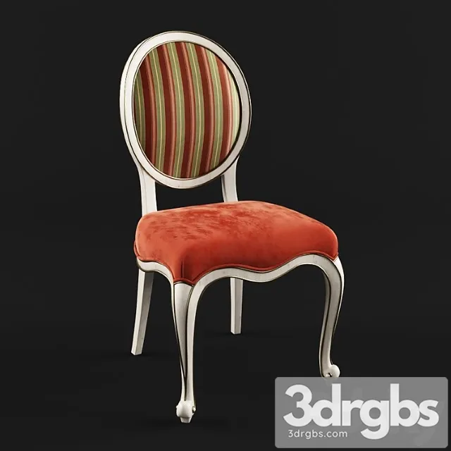 Dining chair in the style of provence article pv-720e-2 2 3D Model Download