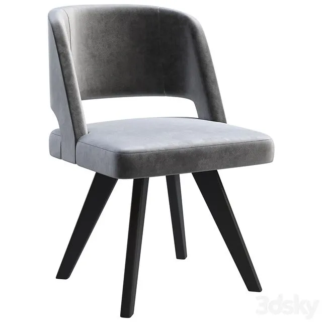 Dining chair Laskasas Prestige 3D Model Dining chair Laskasas Prestige 3D Model