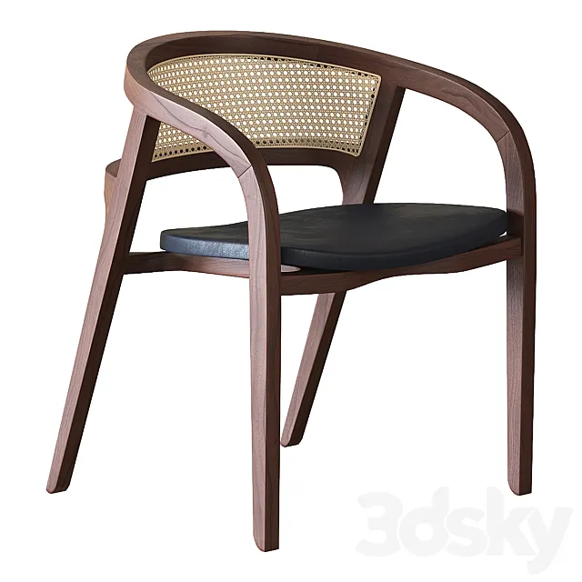 Dining chair NEMESIS ARMCHAIR 3D Model Dining chair NEMESIS ARMCHAIR 3D Model