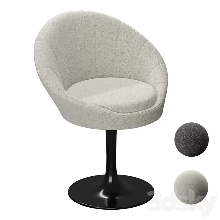 DINING CHAIR O’NEILL (Eichholtz) 3D Model DINING CHAIR O’NEILL (Eichholtz) 3D Model