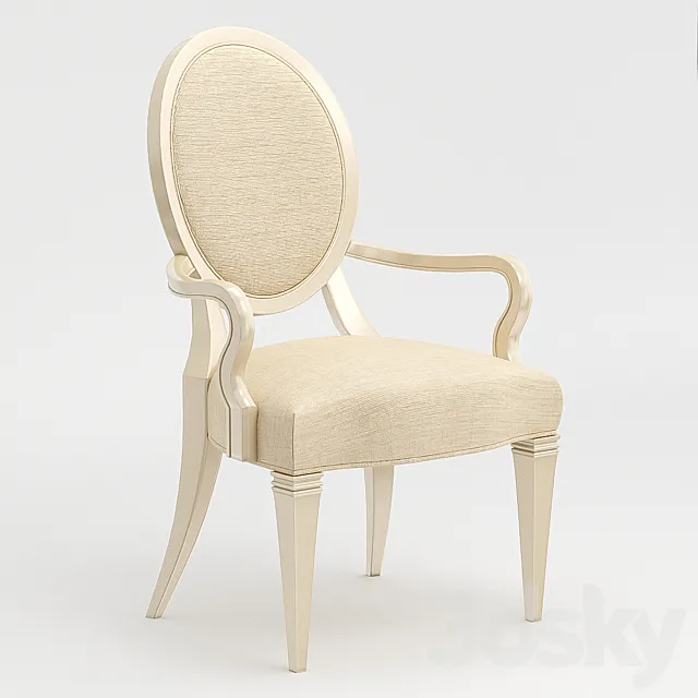 Dining chair Taste-Full Arm Caracole. CLA-016-274 3DModel Dining chair Taste-Full Arm Caracole. CLA-016-274 3DModel