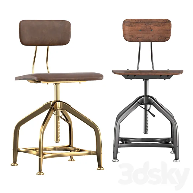 Dining chair TOLEDO 3D Model Dining chair TOLEDO 3D Model