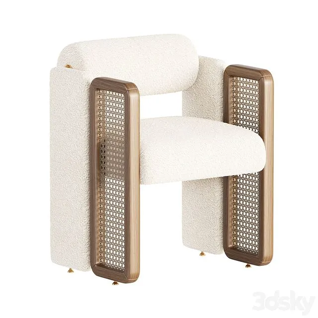 Dining Chair WALTER 3D Model