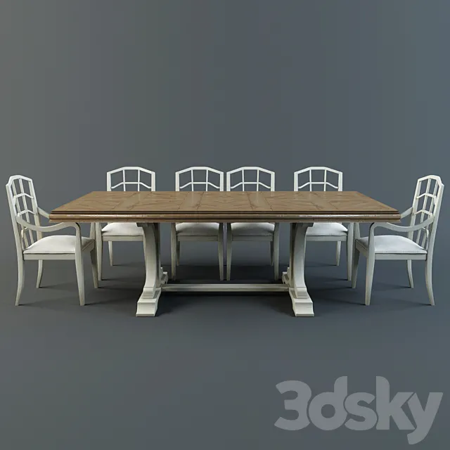 Dining MODERNE MUSE 3DModel