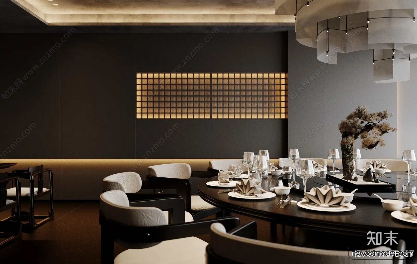 Dining Room – 3D Models – 3D Interior Scenes – 005 Dining Room – 3D Models – 3D Interior Scenes – 005