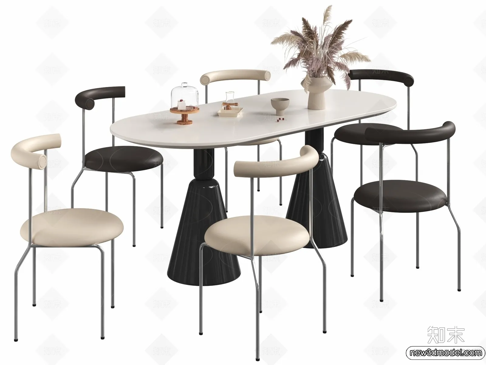 Dining Room – 3D Models – 3D Interior Scenes – 024 Dining Room – 3D Models – 3D Interior Scenes – 024