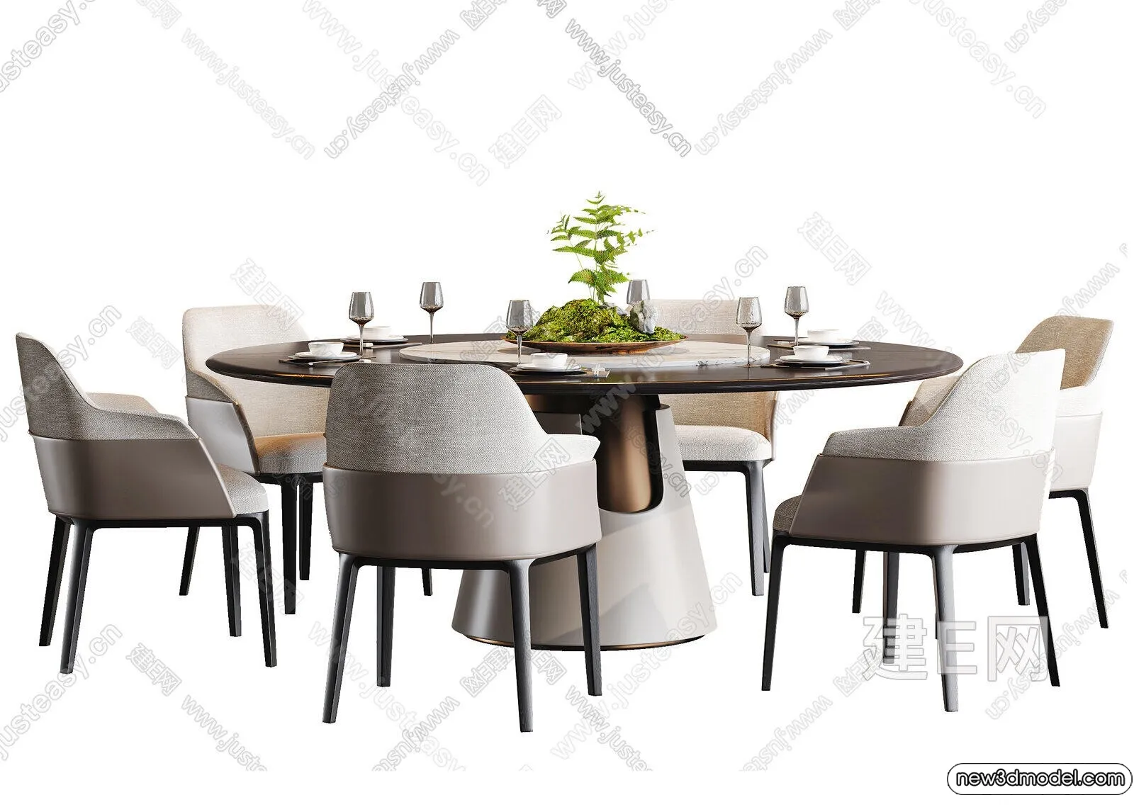 Dining Room – 3D Models – 3D Interior Scenes – 054 Dining Room – 3D Models – 3D Interior Scenes – 054