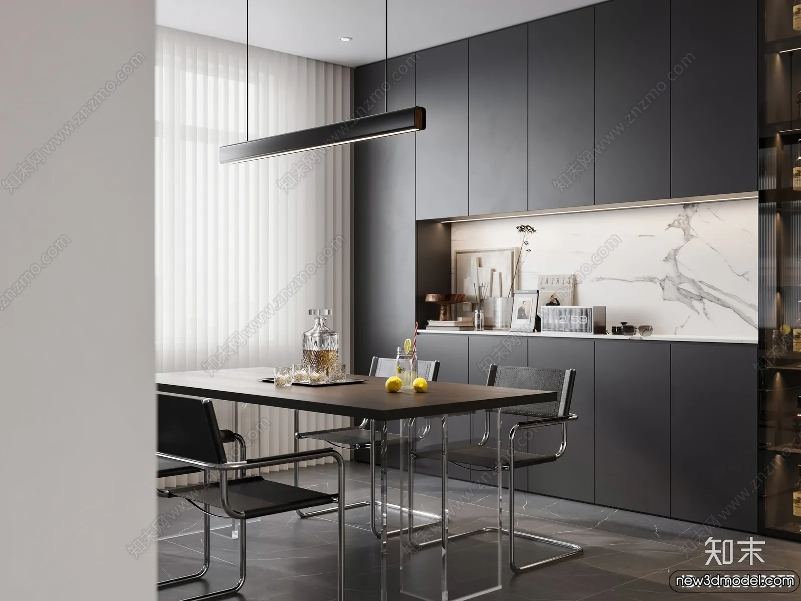 Dining Room – 3D Models – 3D Interior Scenes – 102 Dining Room – 3D Models – 3D Interior Scenes – 102