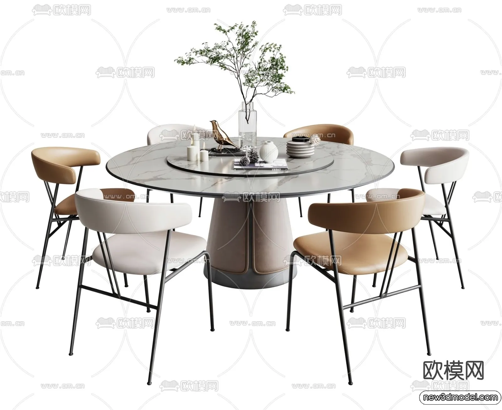 Dining Room – 3D Models – 3D Interior Scenes – 109 Dining Room – 3D Models – 3D Interior Scenes – 109