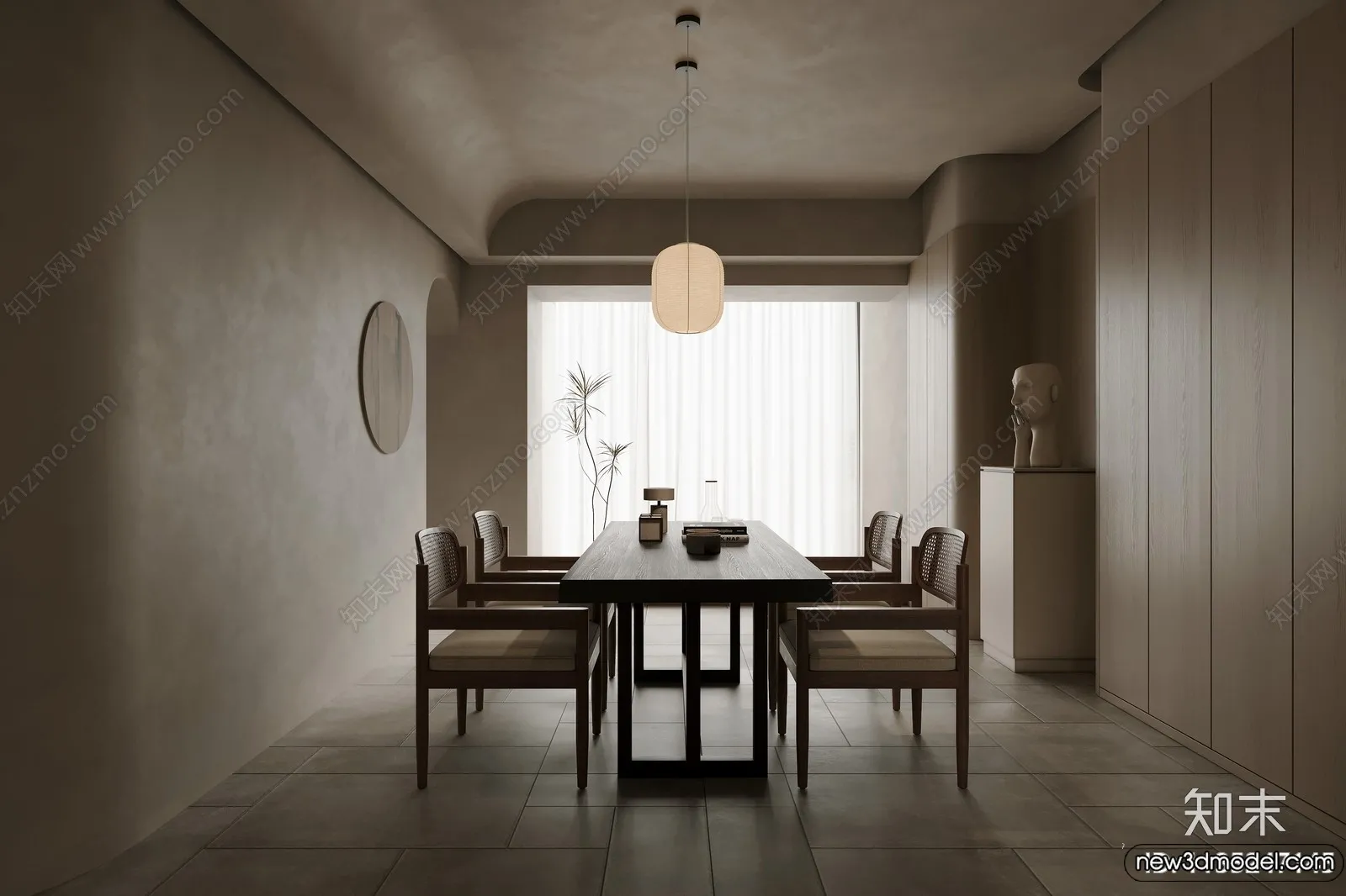 Dining Room – 3D Models – 3D Interior Scenes – 117 Dining Room – 3D Models – 3D Interior Scenes – 117