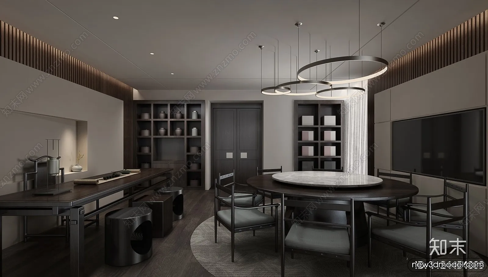 Dining Room – 3D Models – 3D Interior Scenes – 310 Dining Room – 3D Models – 3D Interior Scenes – 310