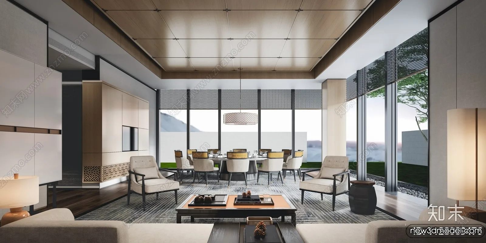 Dining Room – 3D Models – 3D Interior Scenes – 311 Dining Room – 3D Models – 3D Interior Scenes – 311