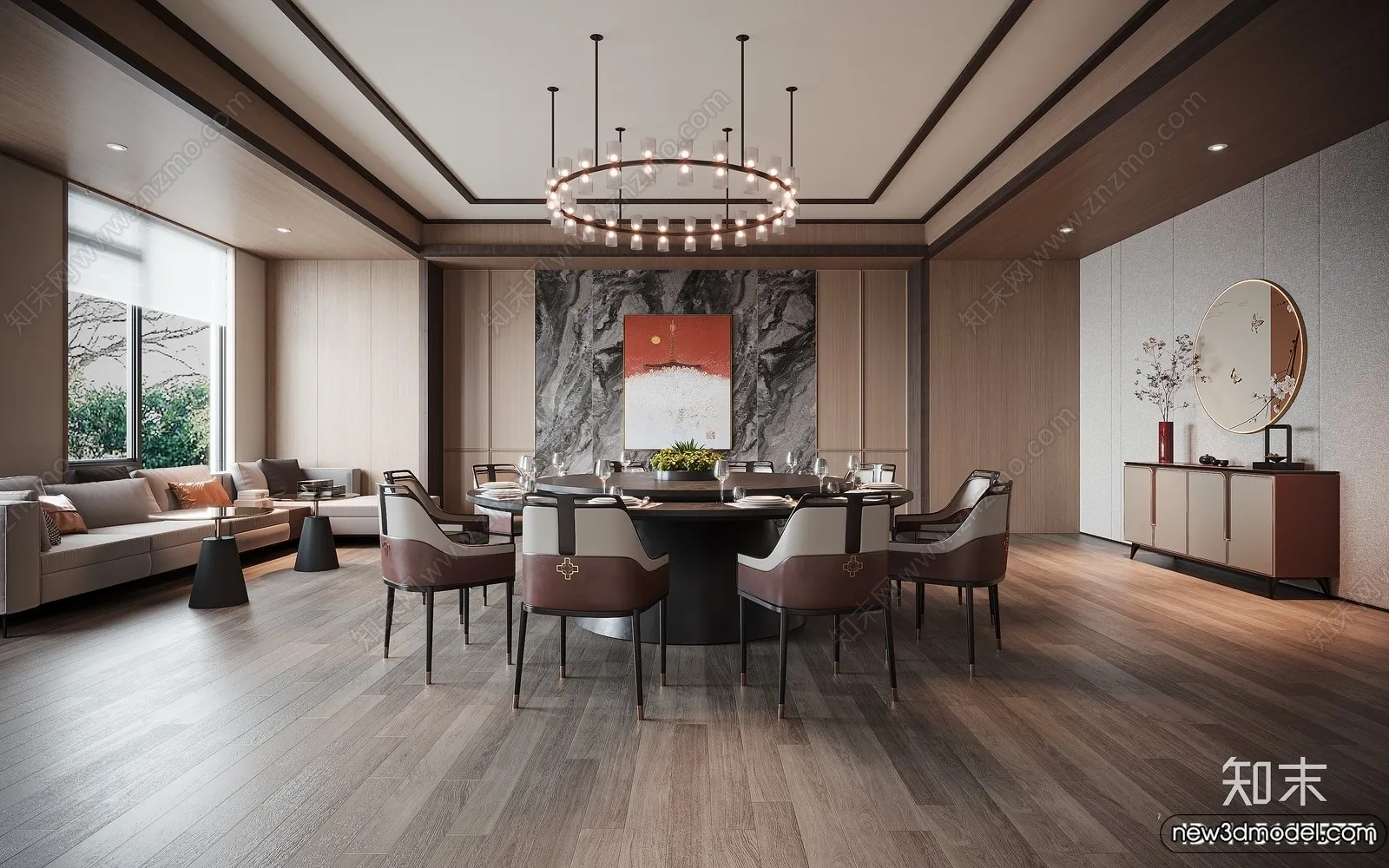 Dining Room – 3D Models – 3D Interior Scenes – 314 Dining Room – 3D Models – 3D Interior Scenes – 314