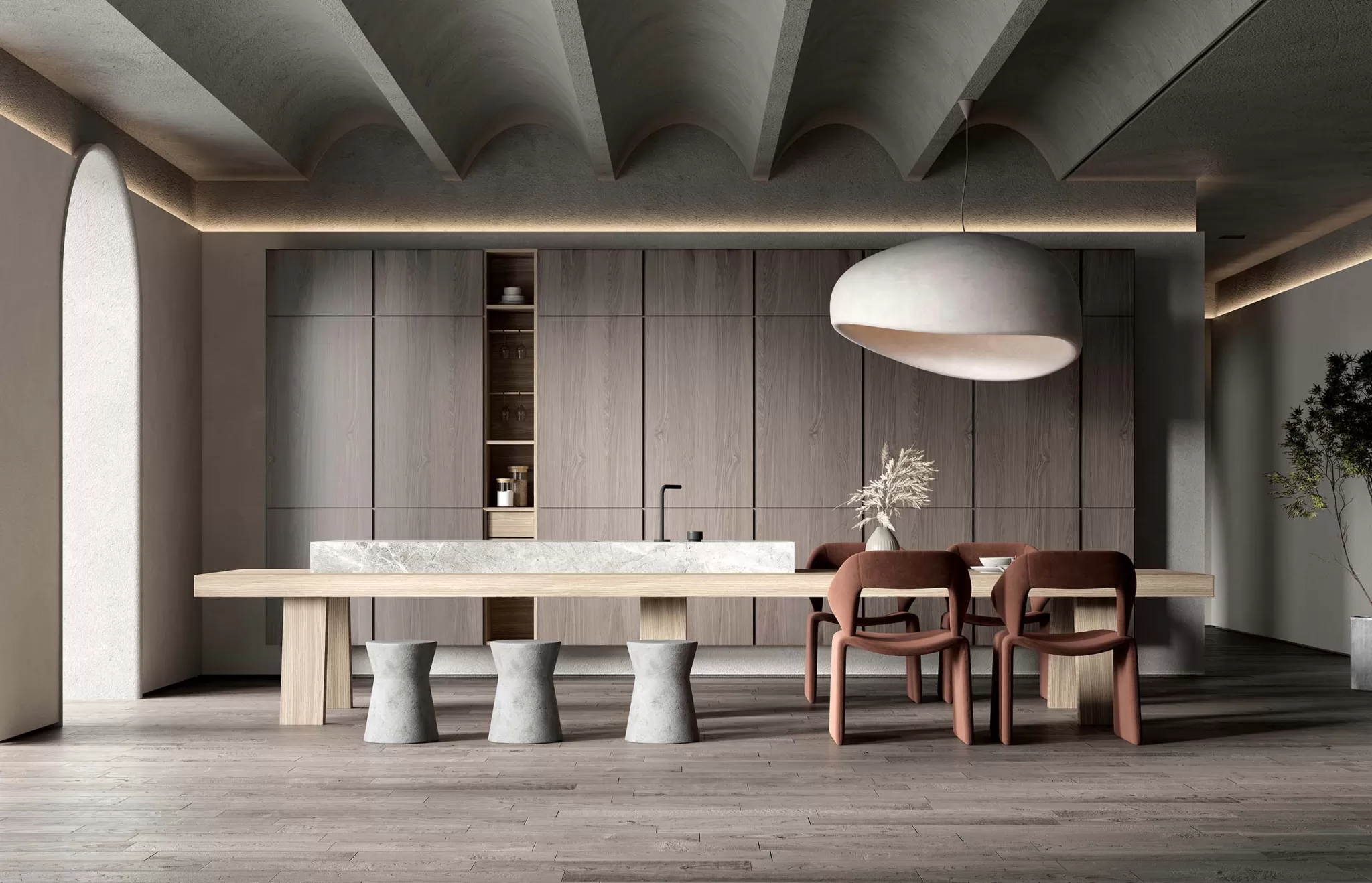 DINING ROOM SETS – 3D SCENE – 208 DINING ROOM SETS – 3D SCENE – 208