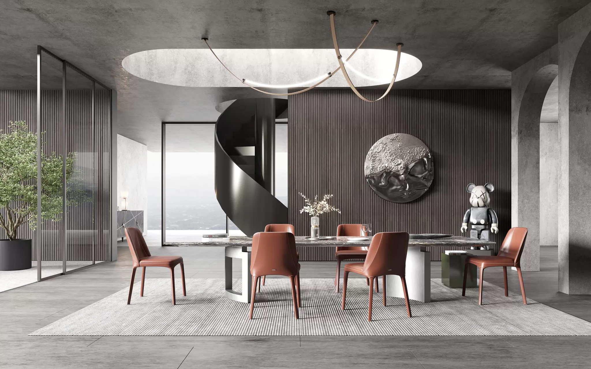 DINING ROOM SETS – 3D SCENE – 211 DINING ROOM SETS – 3D SCENE – 211