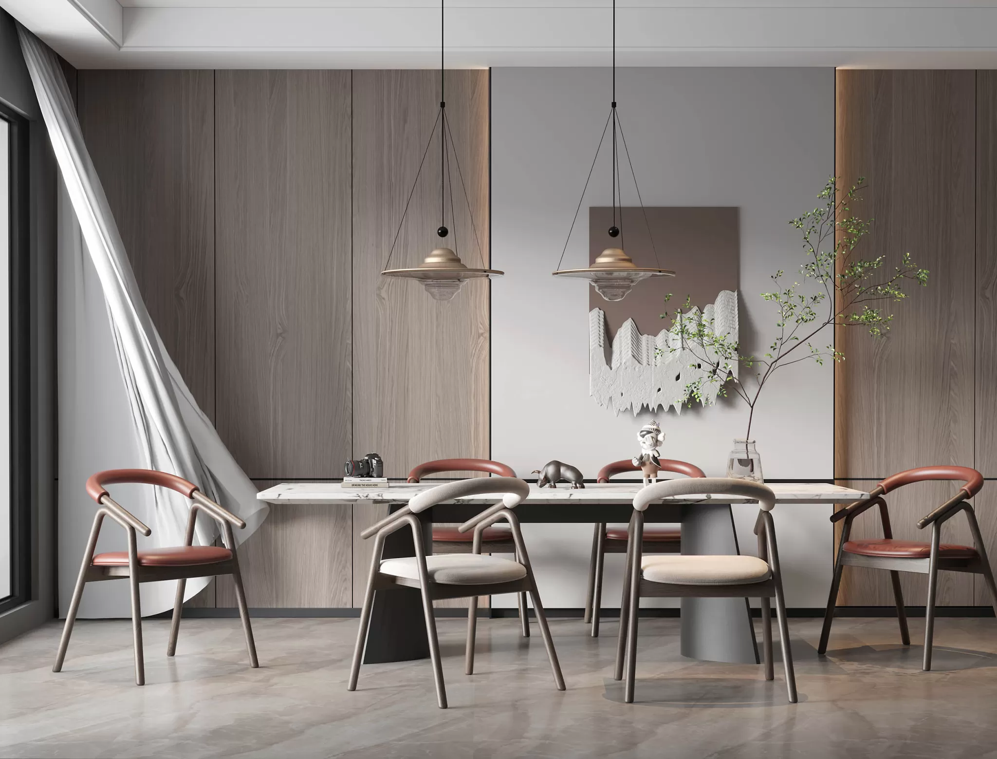 DINING ROOM SETS – 3D SCENE – 223 DINING ROOM SETS – 3D SCENE – 223