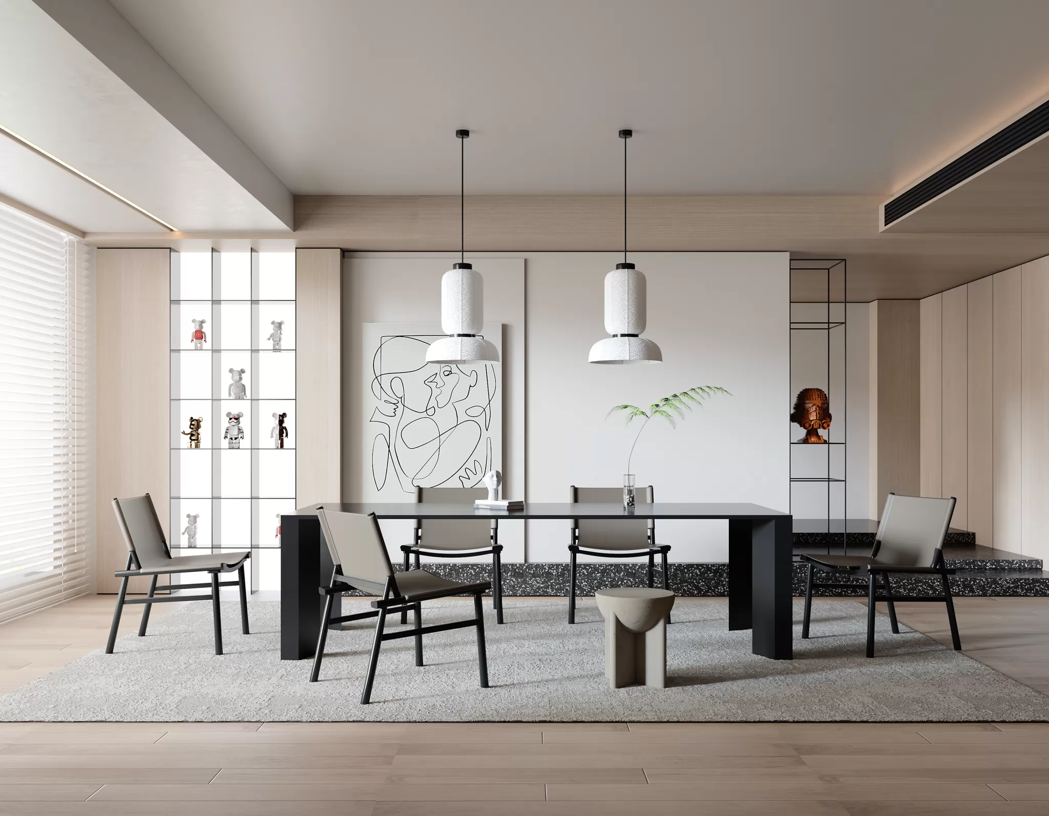 DINING ROOM SETS – 3D SCENE – 231 DINING ROOM SETS – 3D SCENE – 231