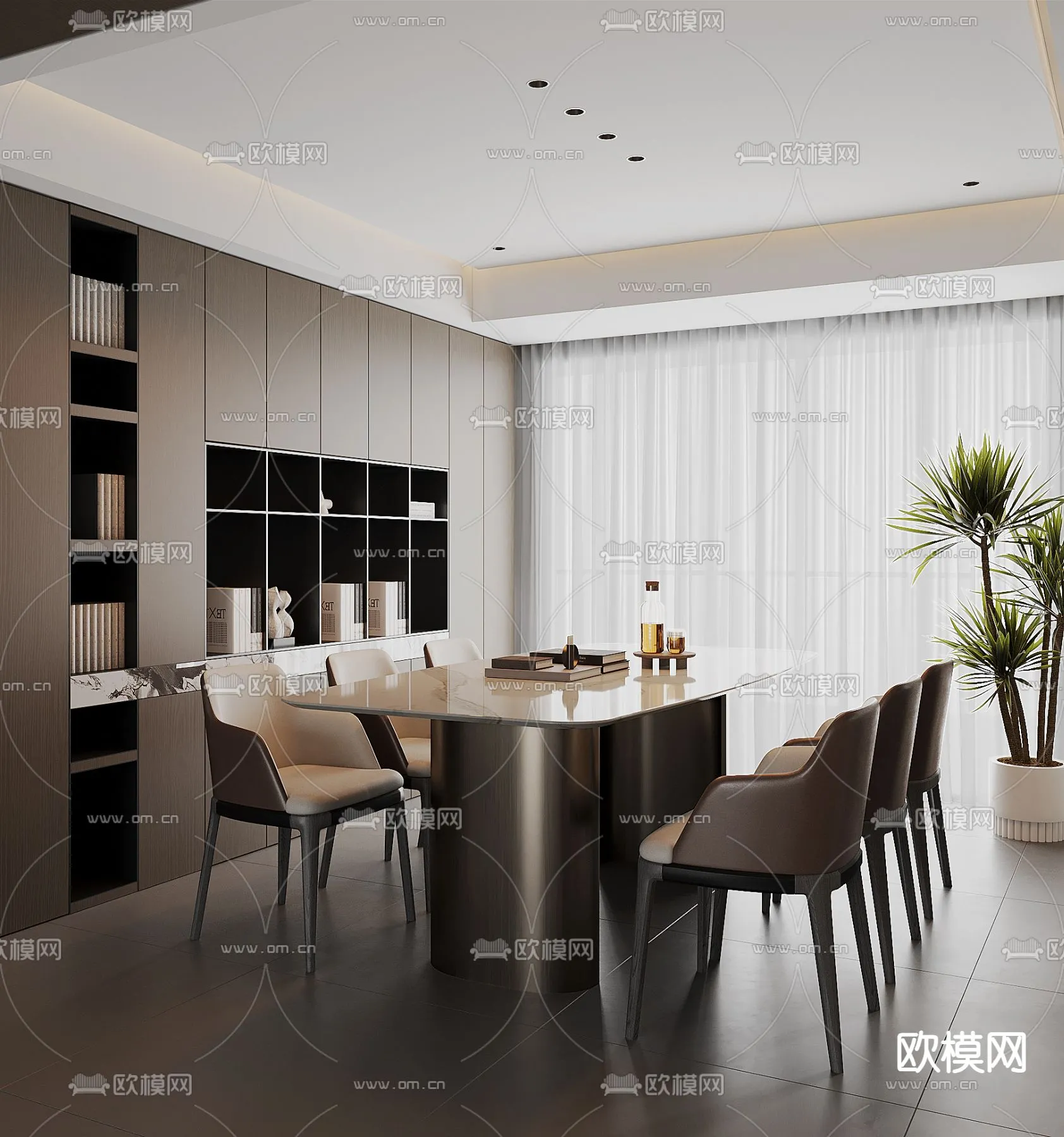 DINING ROOM SETS – CORONA – 3D MODEL – 1367 DINING ROOM SETS – CORONA – 3D MODEL – 1367