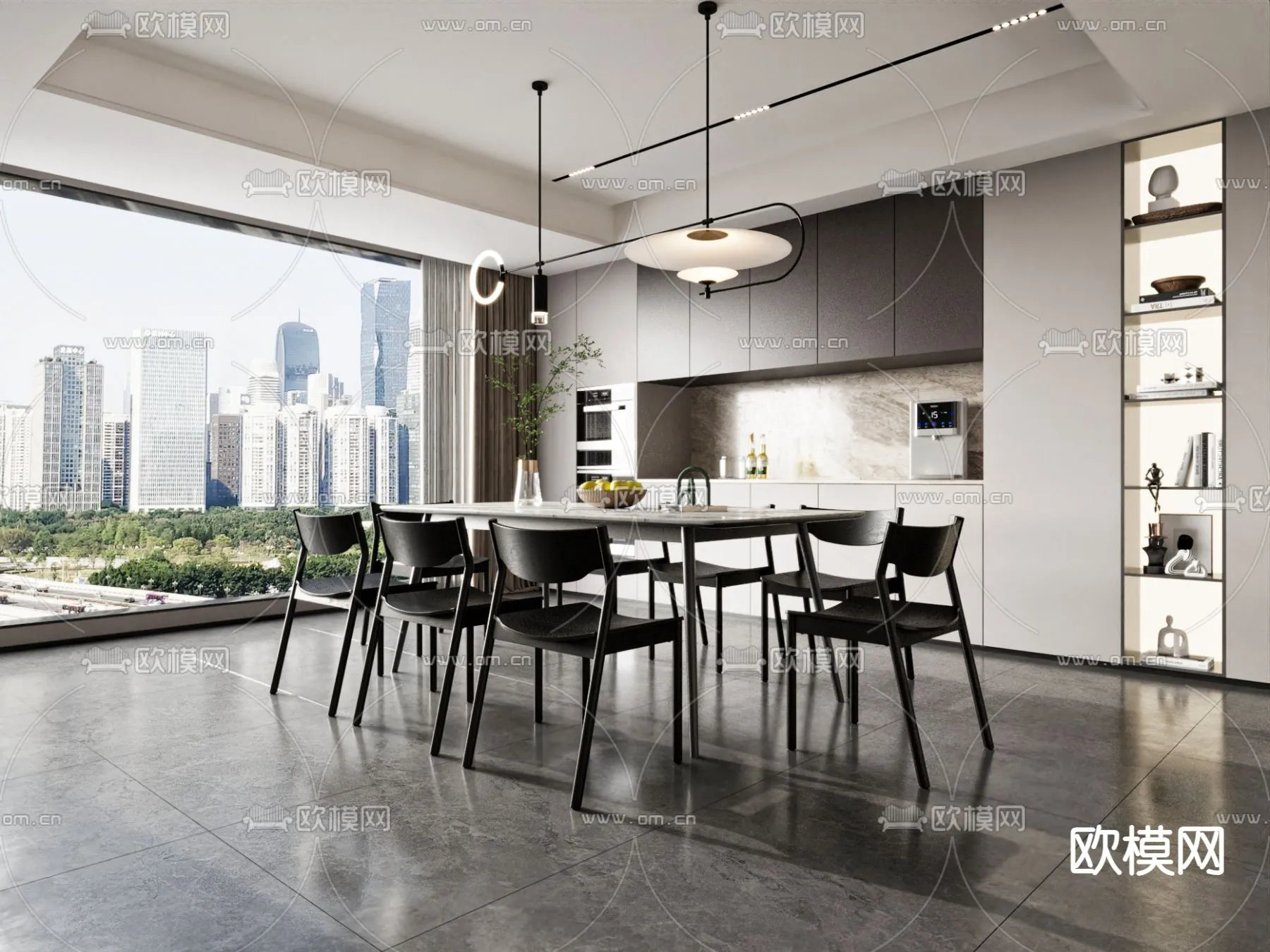 DINING ROOM SETS – CORONA – 3D MODEL – 1374 DINING ROOM SETS – CORONA – 3D MODEL – 1374