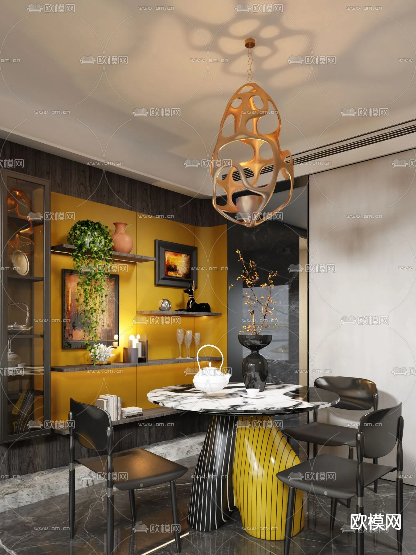 DINING ROOM SETS – VRAY / CORONA – 3D MODEL – 1349 DINING ROOM SETS – VRAY / CORONA – 3D MODEL – 1349