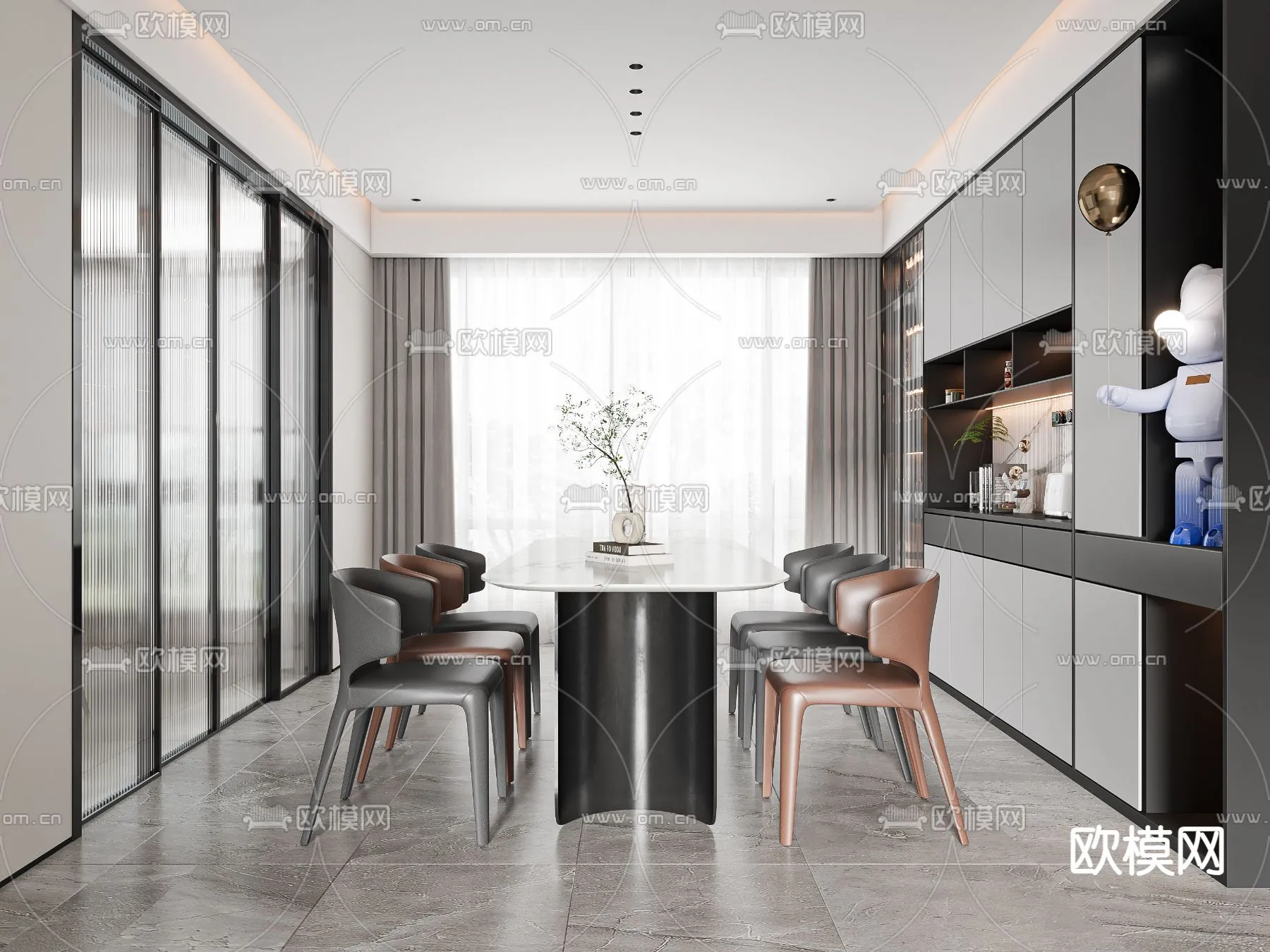 DINING ROOM SETS – VRAY / CORONA – 3D MODEL – 1354 DINING ROOM SETS – VRAY / CORONA – 3D MODEL – 1354