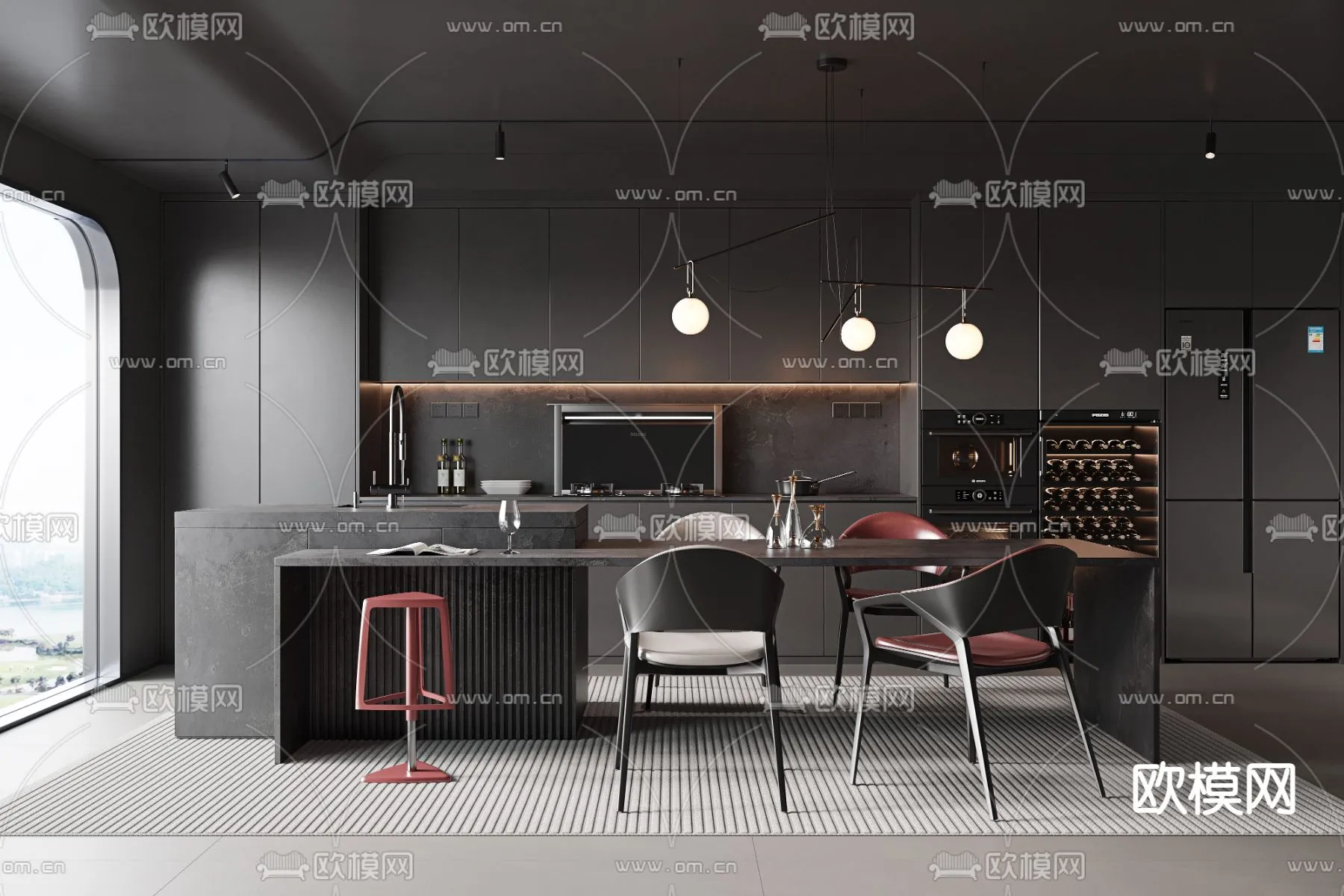 DINING ROOM SETS – VRAY / CORONA – 3D MODEL – 1362 DINING ROOM SETS – VRAY / CORONA – 3D MODEL – 1362