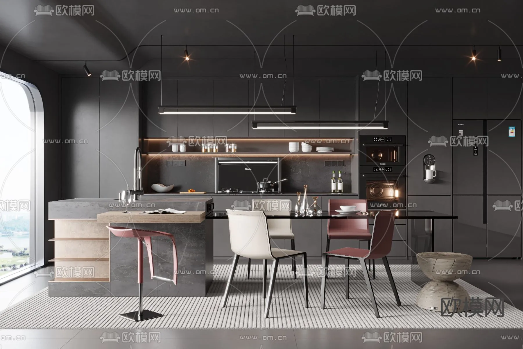 DINING ROOM SETS – VRAY / CORONA – 3D MODEL – 1372 DINING ROOM SETS – VRAY / CORONA – 3D MODEL – 1372