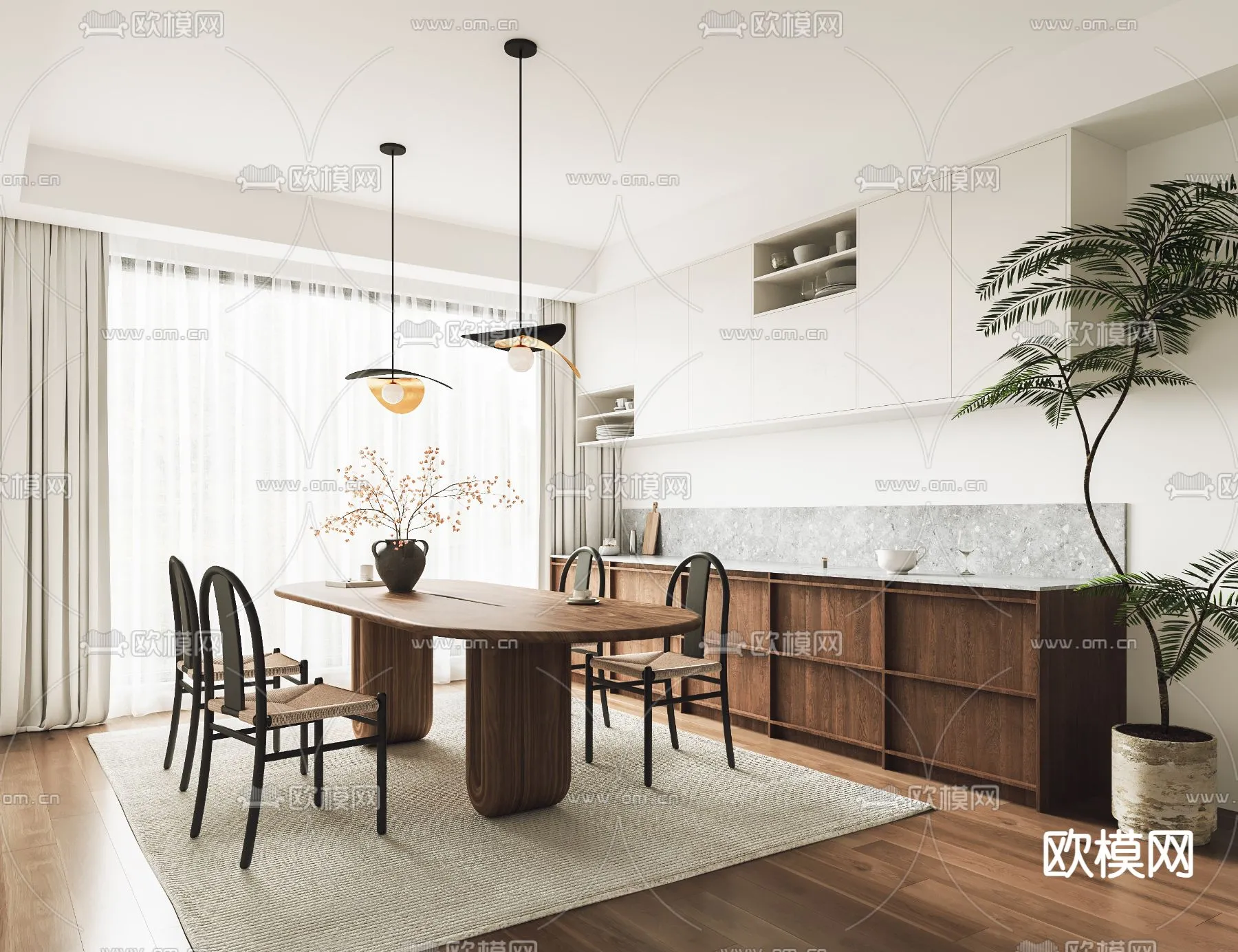 DINING ROOM SETS – VRAY / CORONA – 3D MODEL – 1381 DINING ROOM SETS – VRAY / CORONA – 3D MODEL – 1381