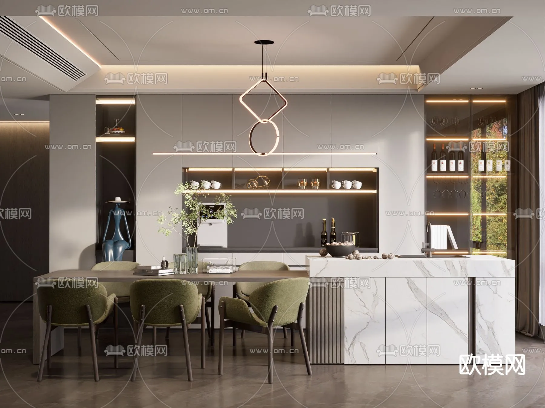 DINING ROOM SETS – VRAY / CORONA – 3D MODEL – 1394 DINING ROOM SETS – VRAY / CORONA – 3D MODEL – 1394