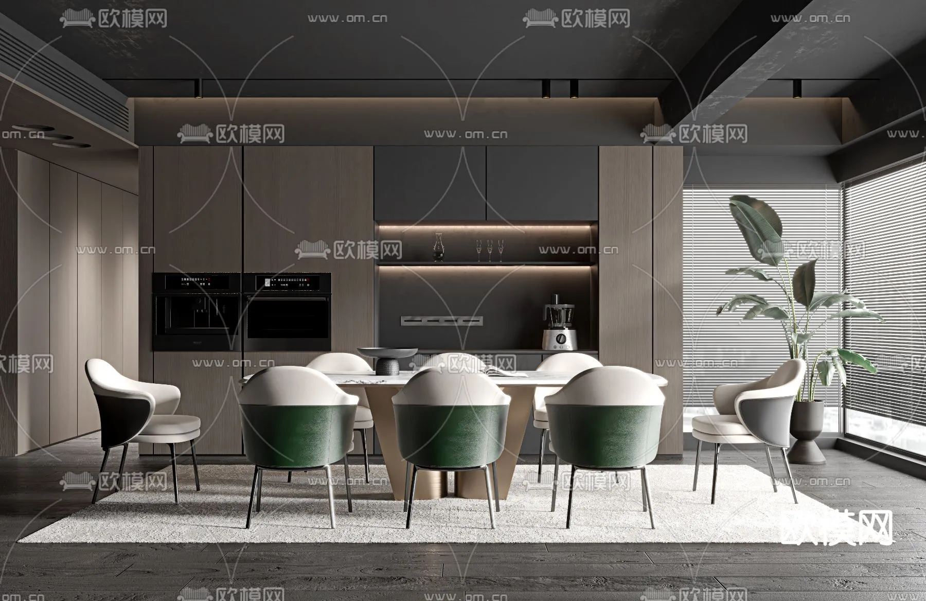 DINING ROOM SETS – VRAY / CORONA – 3D MODEL – 1410 DINING ROOM SETS – VRAY / CORONA – 3D MODEL – 1410