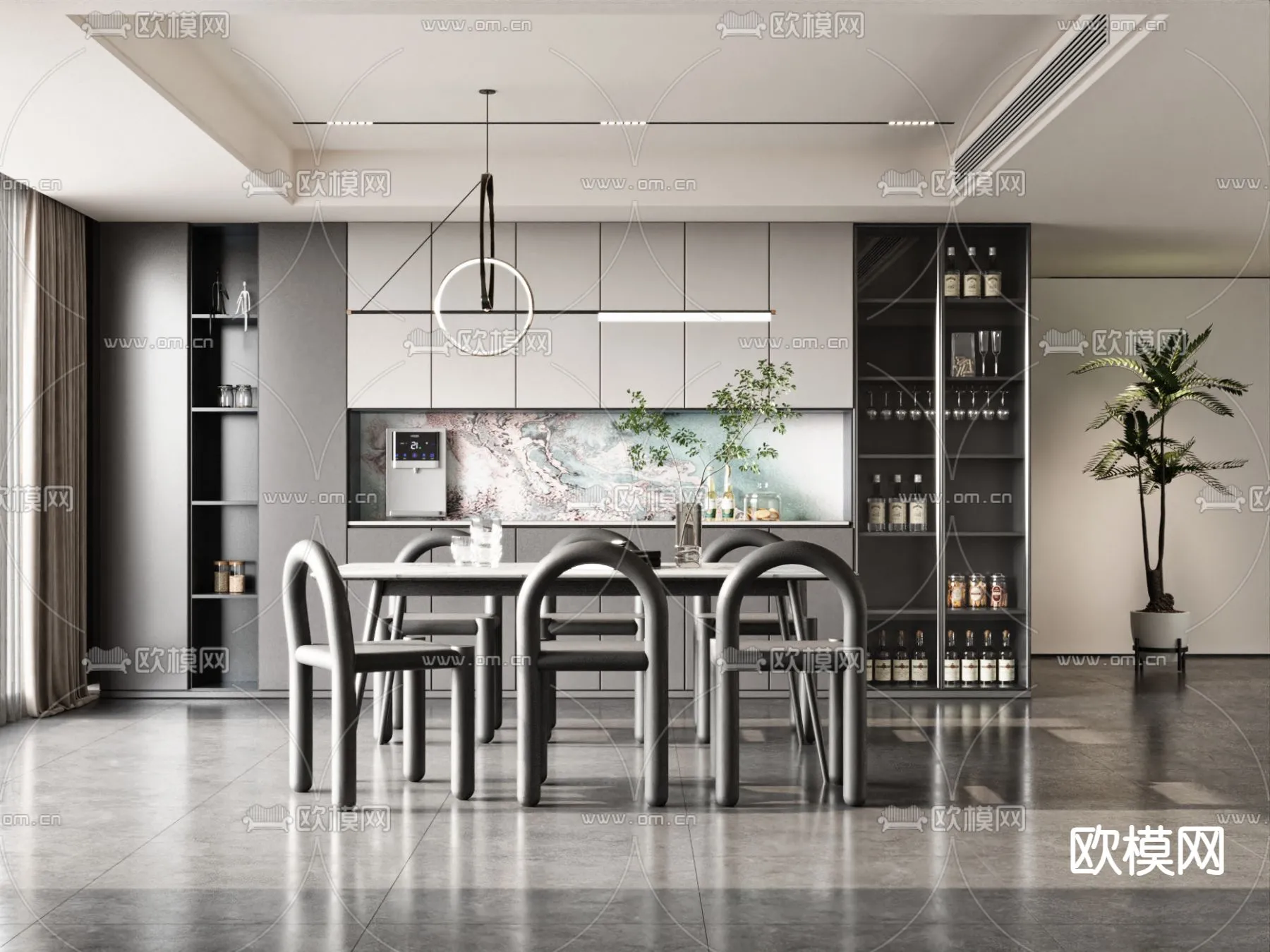 DINING ROOM SETS – VRAY / CORONA – 3D MODEL – 1417 DINING ROOM SETS – VRAY / CORONA – 3D MODEL – 1417