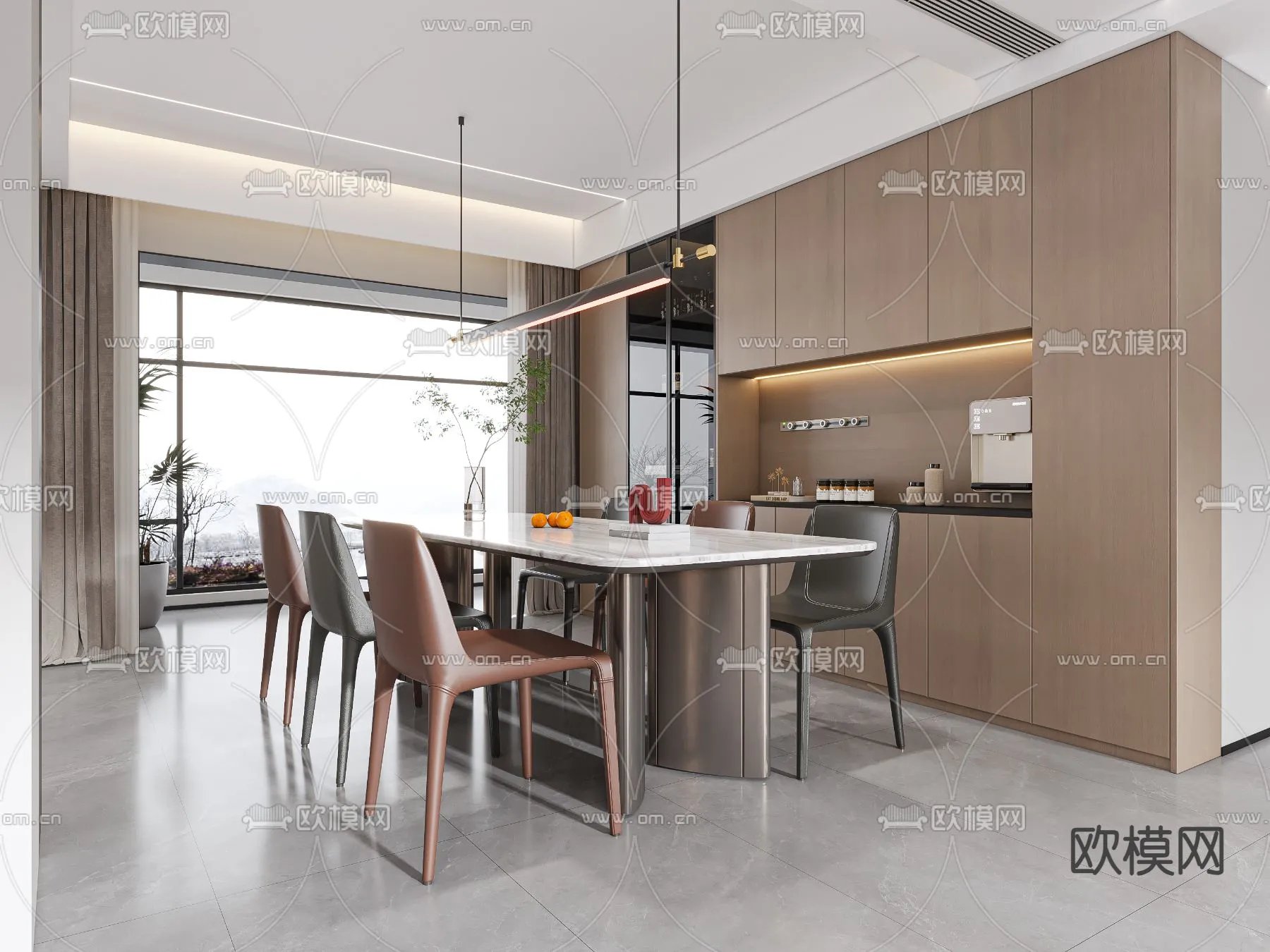 DINING ROOM SETS – VRAY / CORONA – 3D MODEL – 1424 DINING ROOM SETS – VRAY / CORONA – 3D MODEL – 1424