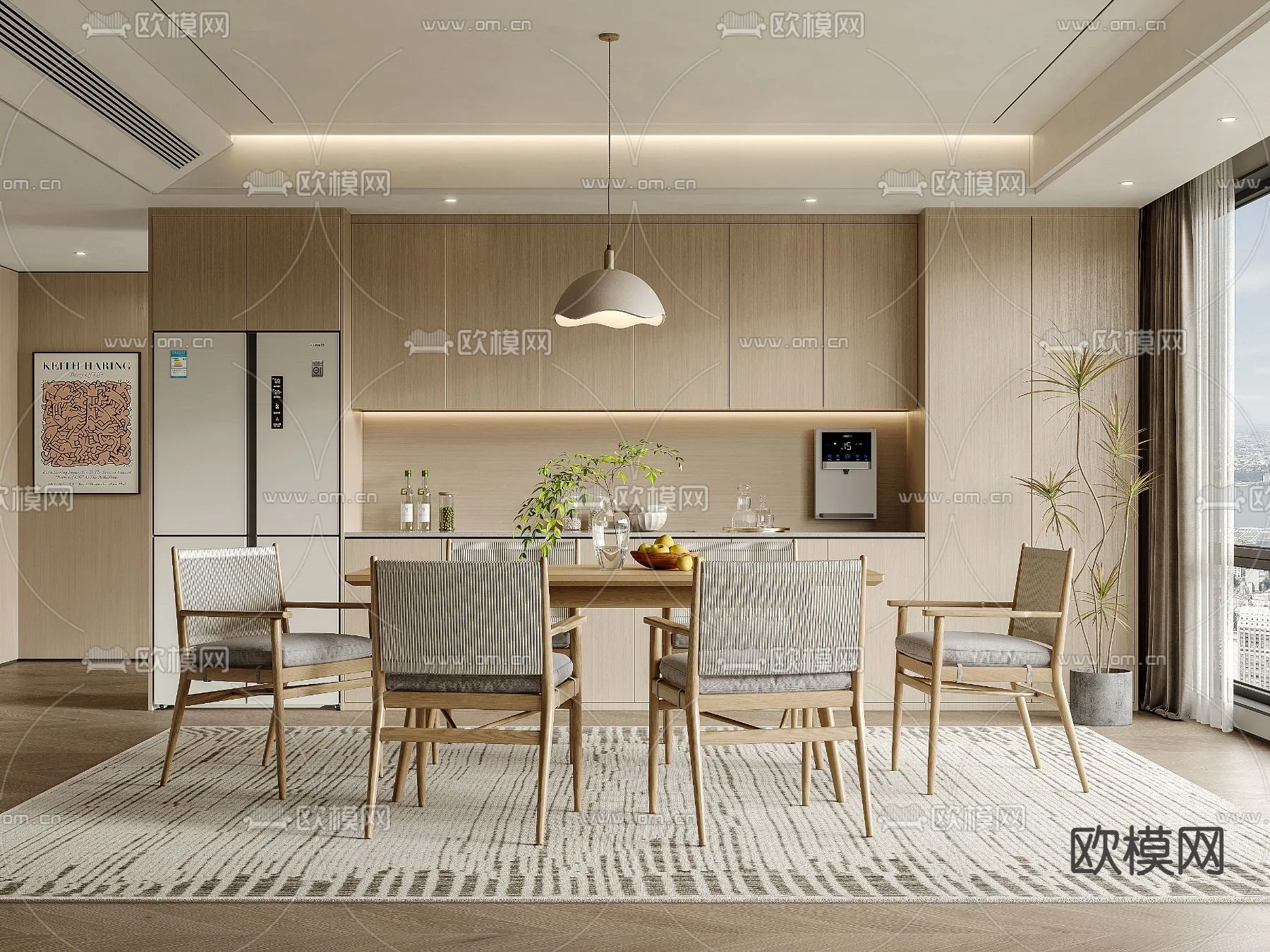 DINING ROOM SETS – VRAY / CORONA – 3D MODEL – 1446 DINING ROOM SETS – VRAY / CORONA – 3D MODEL – 1446