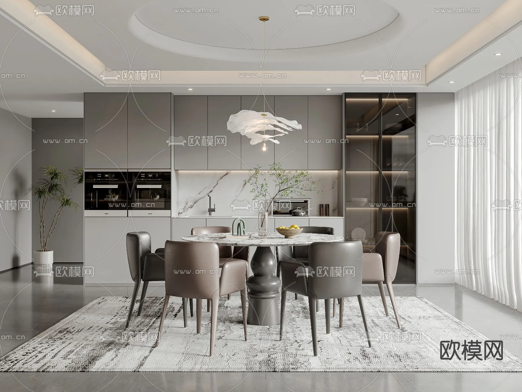 DINING ROOM SETS – VRAY / CORONA – 3D MODEL – 1448 DINING ROOM SETS – VRAY / CORONA – 3D MODEL – 1448