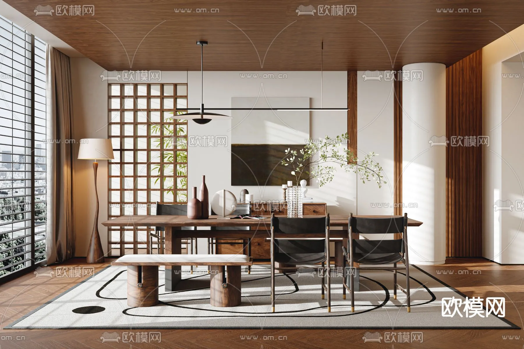 DINING ROOM SETS – VRAY / CORONA – 3D MODEL – 1460 DINING ROOM SETS – VRAY / CORONA – 3D MODEL – 1460
