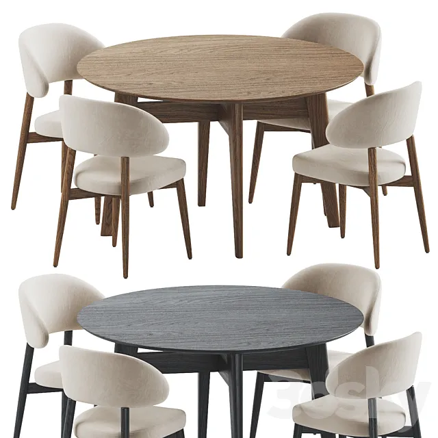 Dining Set 248 3D Model