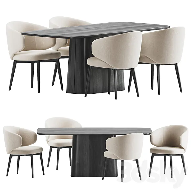 Dining Set 31 3D Model