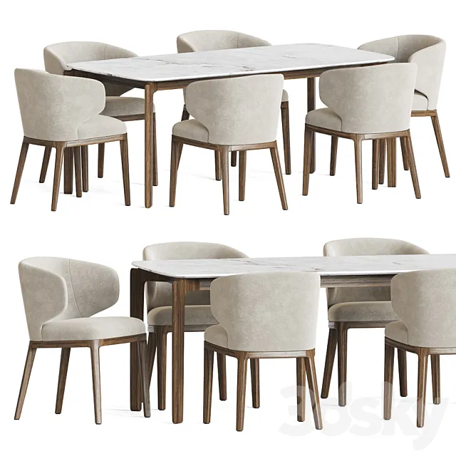 Dining Set 52 3DModel
