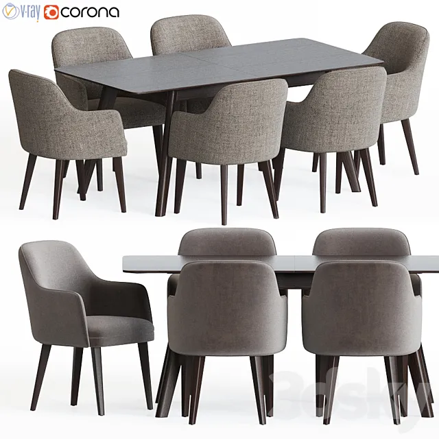 Dining Set 59 3DModel