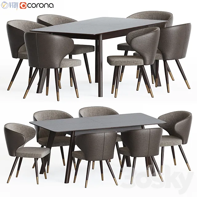 Dining Set 61 3DModel
