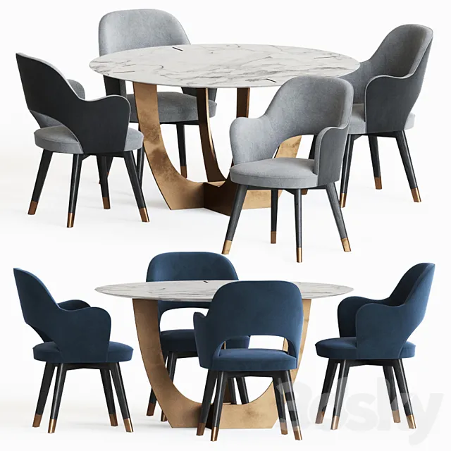 Dining Set 76 3DModel