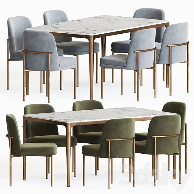 Dining Set 81 3DModel