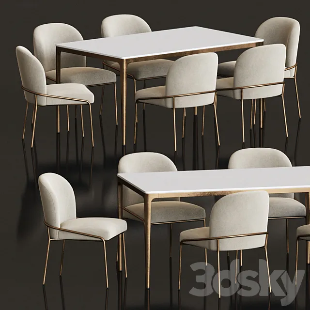 Dining Set 83 3DModel