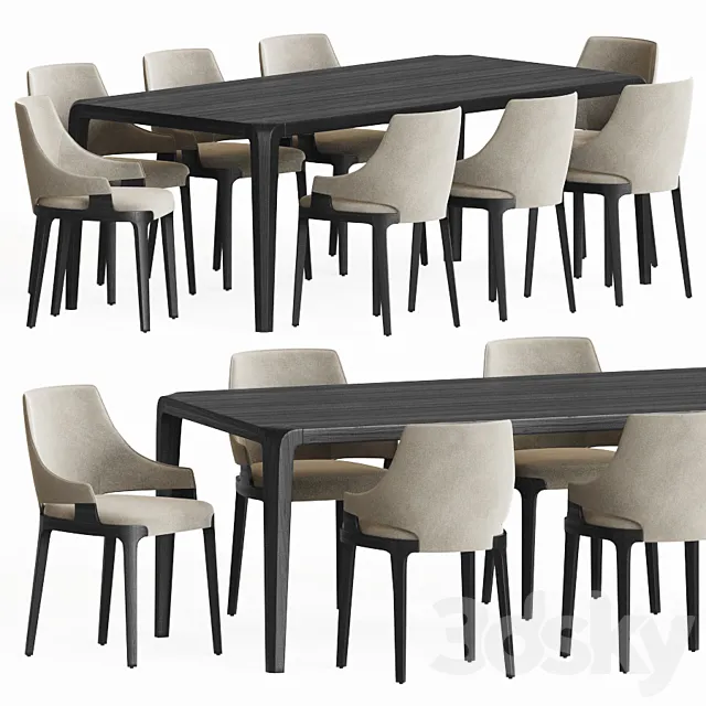 Dining Set 84 3DModel